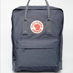 Fjallraven Classic Kanken Backpack, Blueish/Grey
